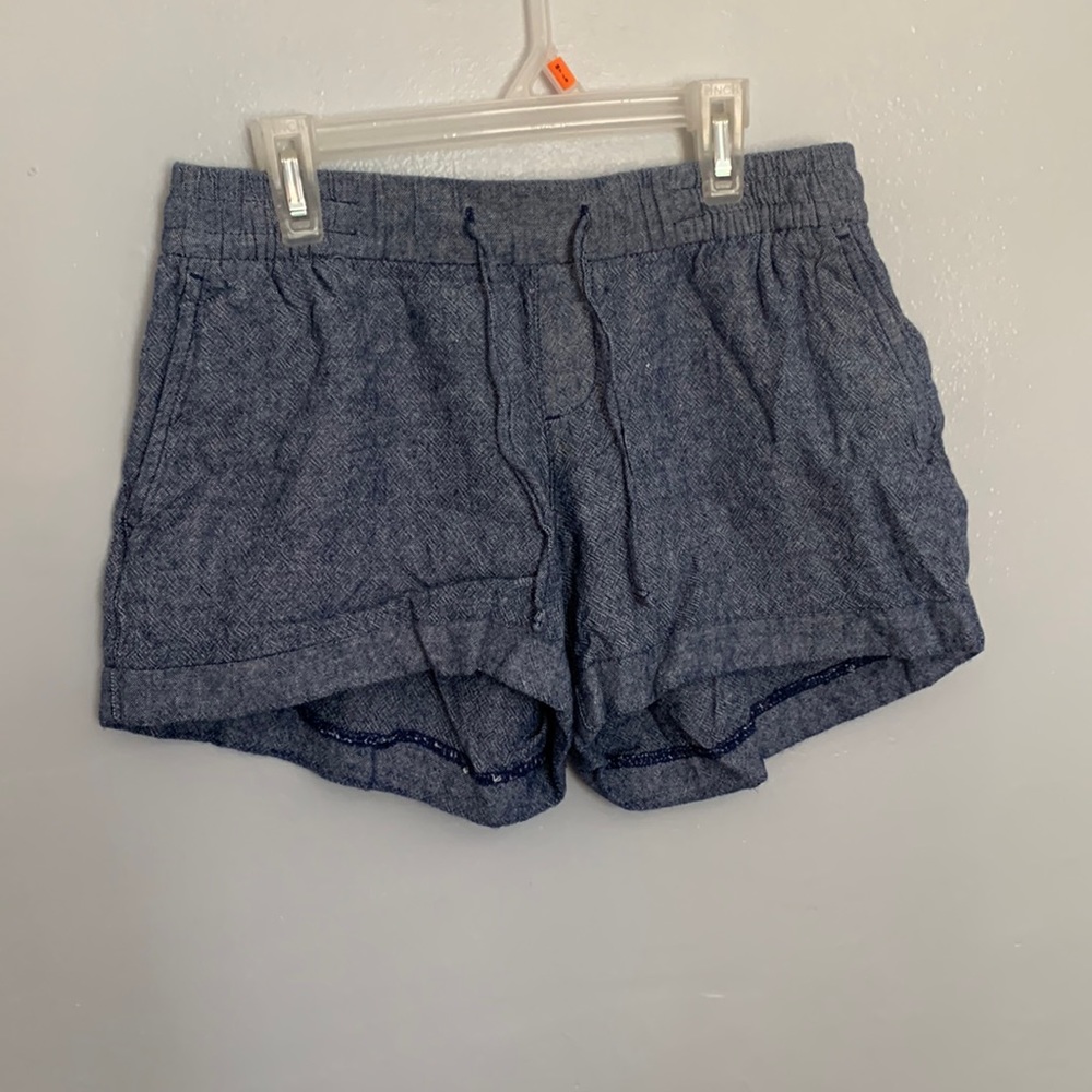 loose blue shorts - S